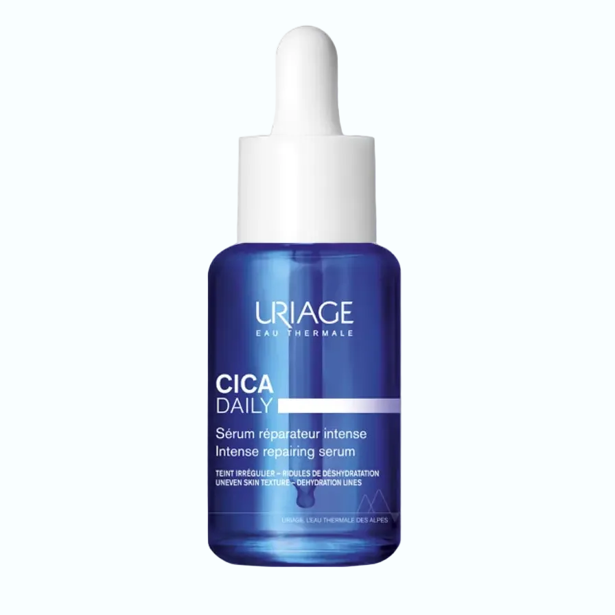 Uriage Cica Daily Serum with centella asiatica and hyaluronic acid for skin repair and barrier strengthening