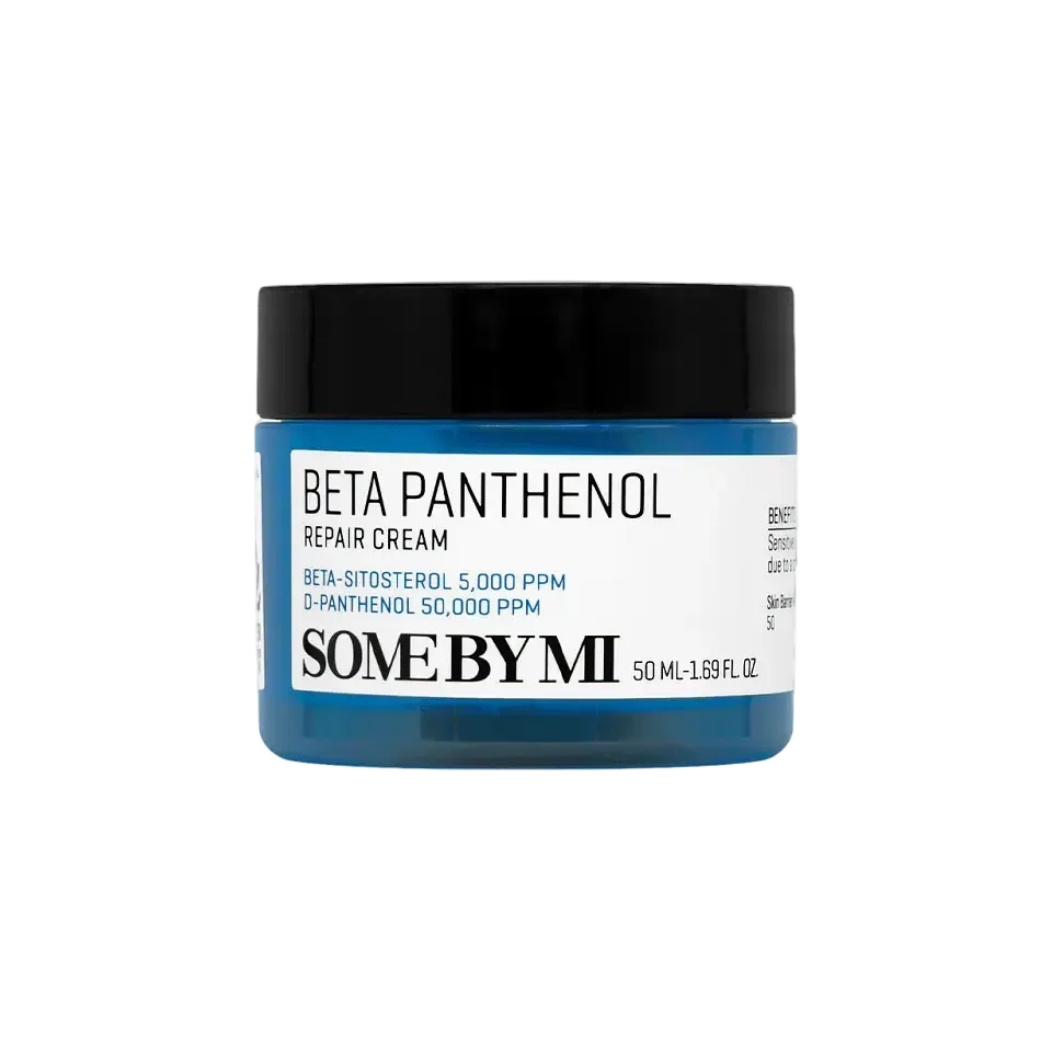 Some By Mi Beta Panthenol Repair Cream for sensitive skin barrier repair and hydration