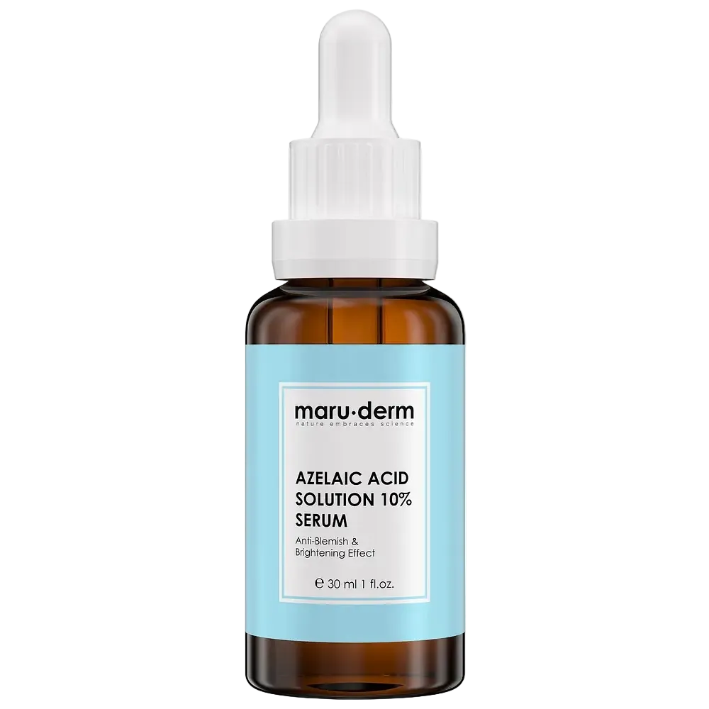 maru.derm Azelaic Acid Solution 10% Serum for blemishes, redness, and uneven skin tone