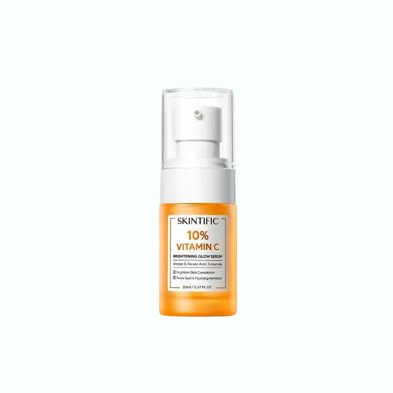Skintific 10% Vitamin C Brightening Glow Serum with ascorbic acid for dark spots and radiant skin