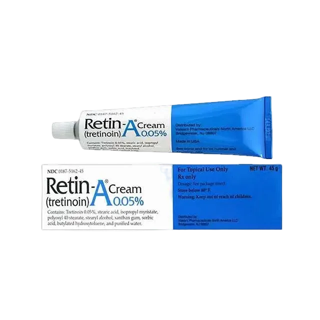 Retin-A Tretinoin Cream 0.05% prescription retinoid for acne and anti-aging treatment