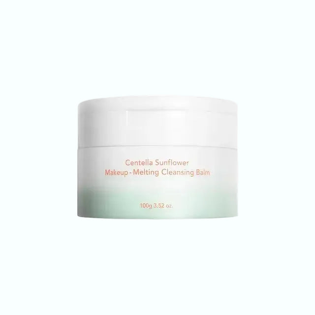 Haruharu Wonder Centella Sunflower Makeup-Melting Cleansing Balm for gentle makeup removal and skin nourishment