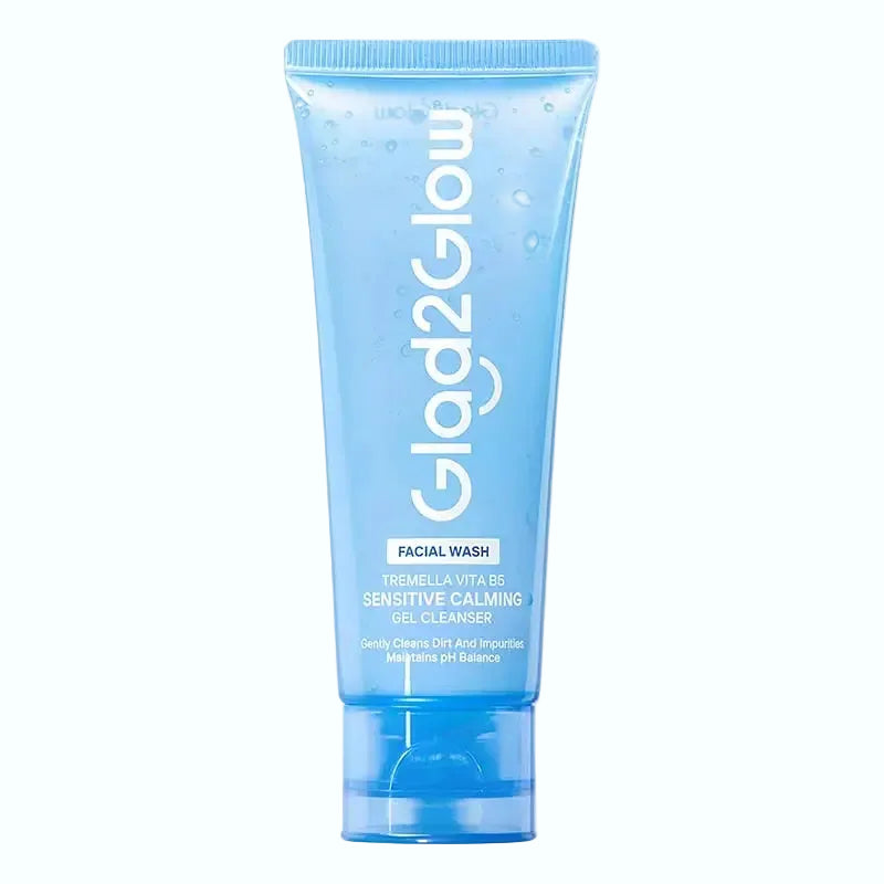 aGlad2Glow Tremella Vita B5 Gel Cleanser for sensitive skin soothing and hydration with low pH formula
