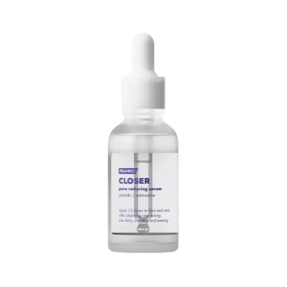 Frankly Closer Pore Reducing Serum with 9 peptides for pore minimizing and anti-aging
