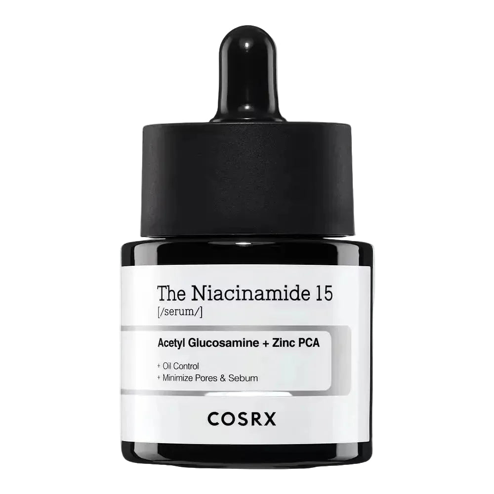 COSRX The Niacinamide 15 Serum for acne control, pore refining, and oil balance