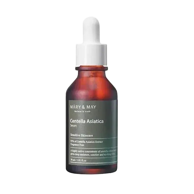 Mary & May Centella Asiatica Serum for sensitive skin soothing and barrier repair