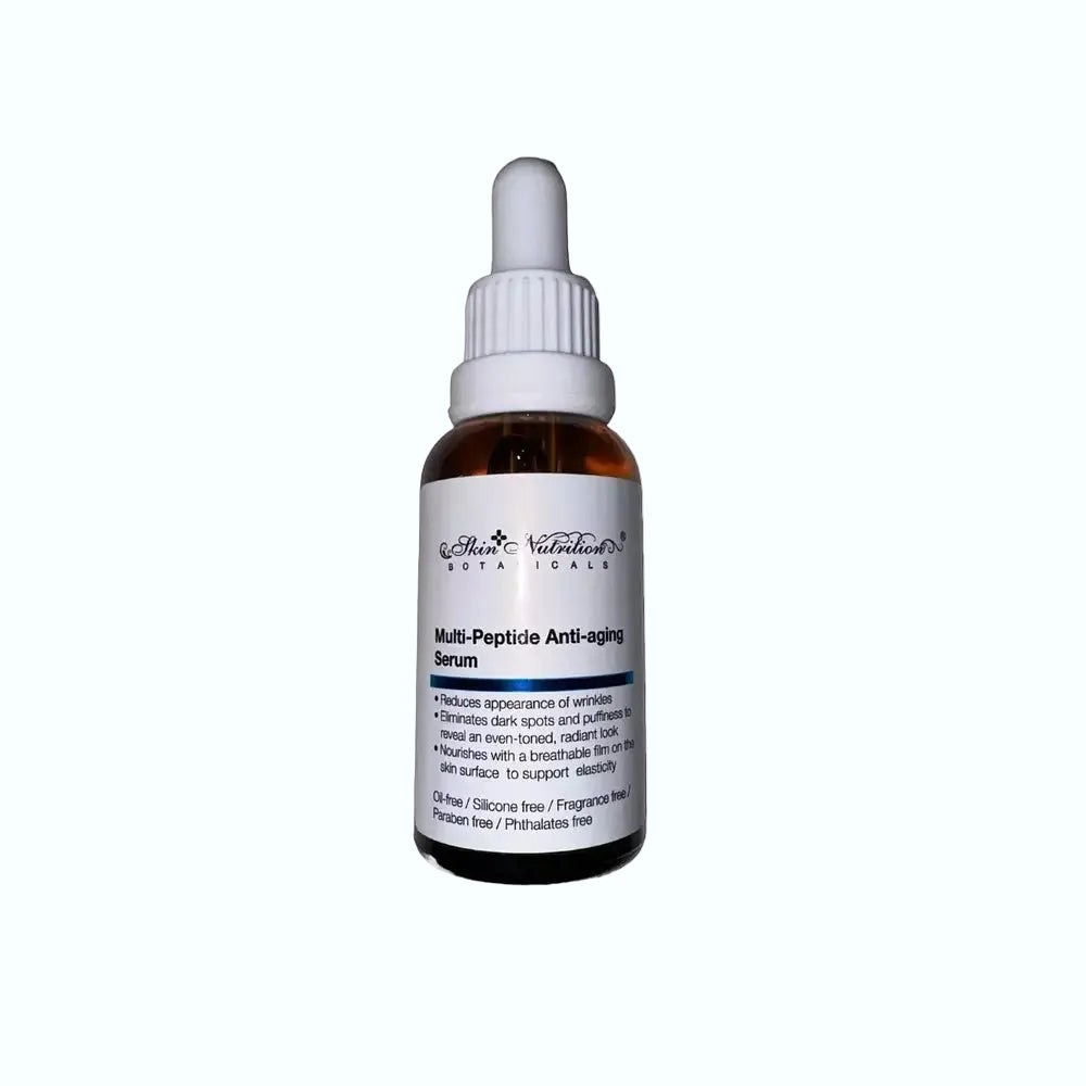 Skin Nutrition Botanicals Multi-Peptide Anti-Aging Serum with copper peptides for firming and wrinkle reduction