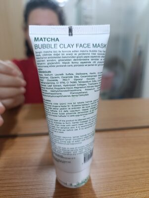 KOREACO Matcha Mucize Bubble Clay Yüz Maskesi