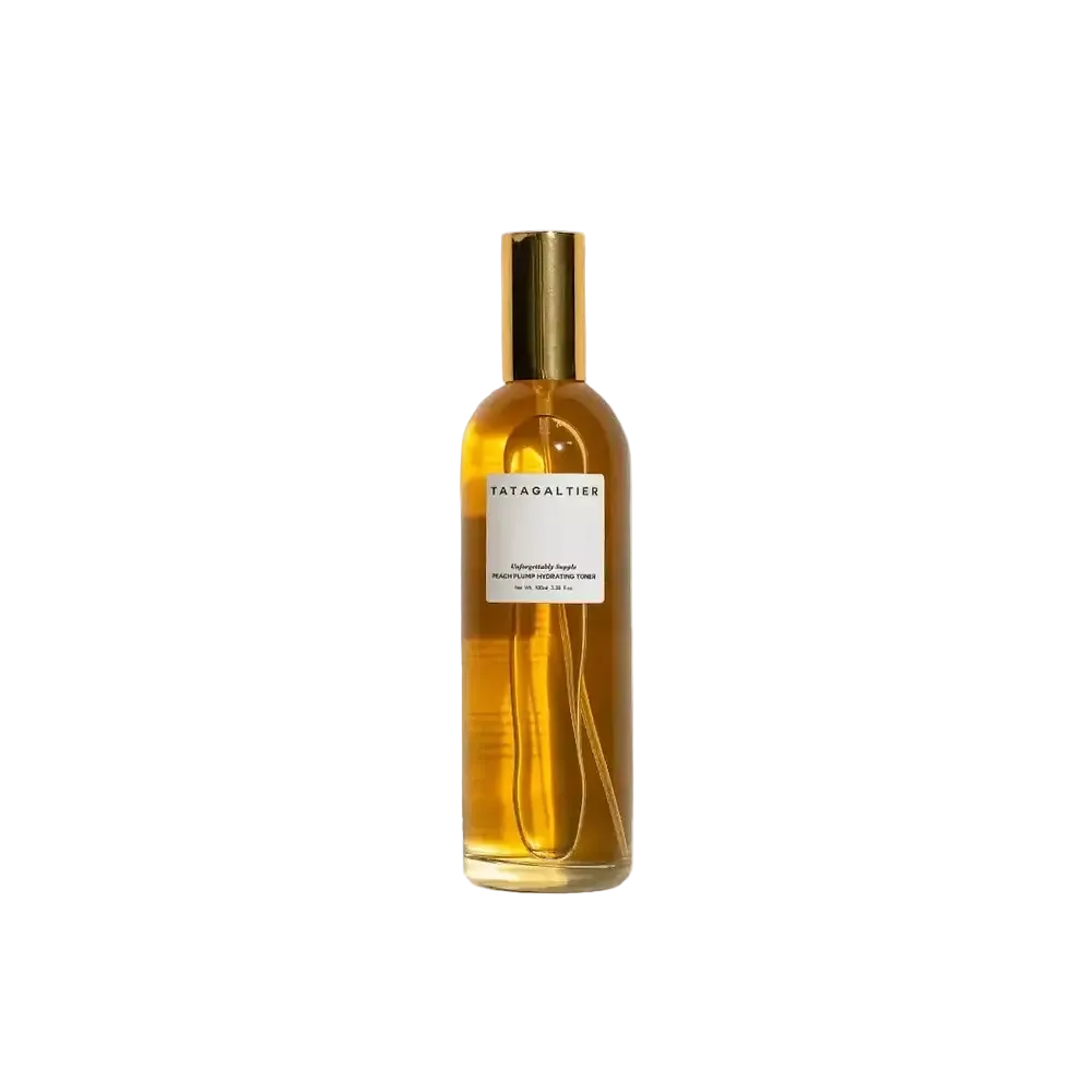 Tatagaltier Peach Plump Hydrating Toner with 8x hyaluronic acid for deep hydration and plump skin