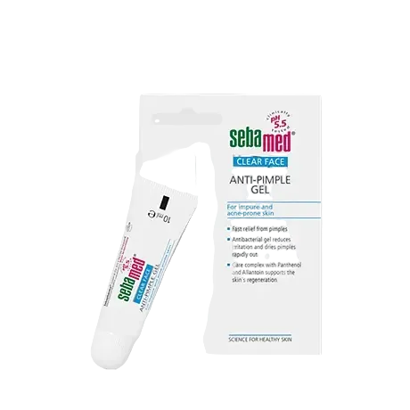 Sebamed Clear Face Anti-Pimple Gel spot treatment for acne and blemish-prone skin