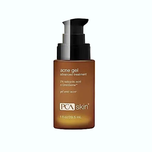 PCA SKIN Acne Gel with benzoyl peroxide for acne treatment and blemish control