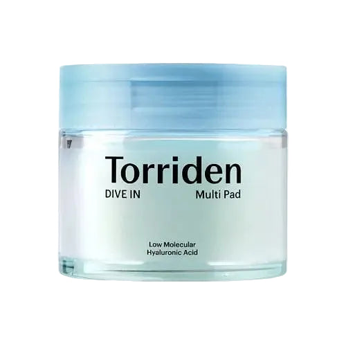 Torriden DIVE-IN Hyaluronic Acid Multi Pad for hydration and sensitive skin soothing