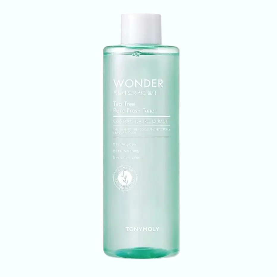 TonyMoly Wonder Tea Tree Pore Fresh Toner for oil control and pore care with tea tree extract