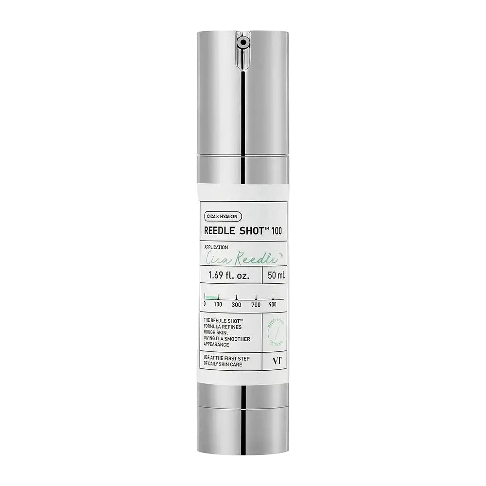 VT Cosmetics Reedle Shot 100 Cica Reedle Serum for skin texture, pore care and absorption boost