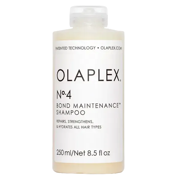 Olaplex No.4 Bond Maintenance Shampoo for bond repair, hydration and frizz control