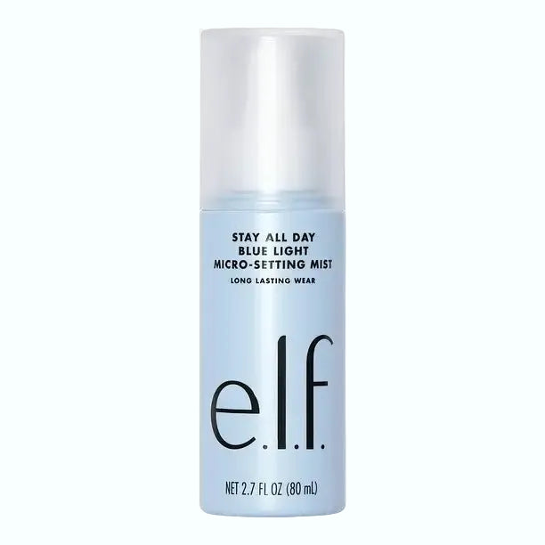 e.l.f. Stay All Day Blue Light Micro Setting Mist for long-lasting makeup and blue light protection