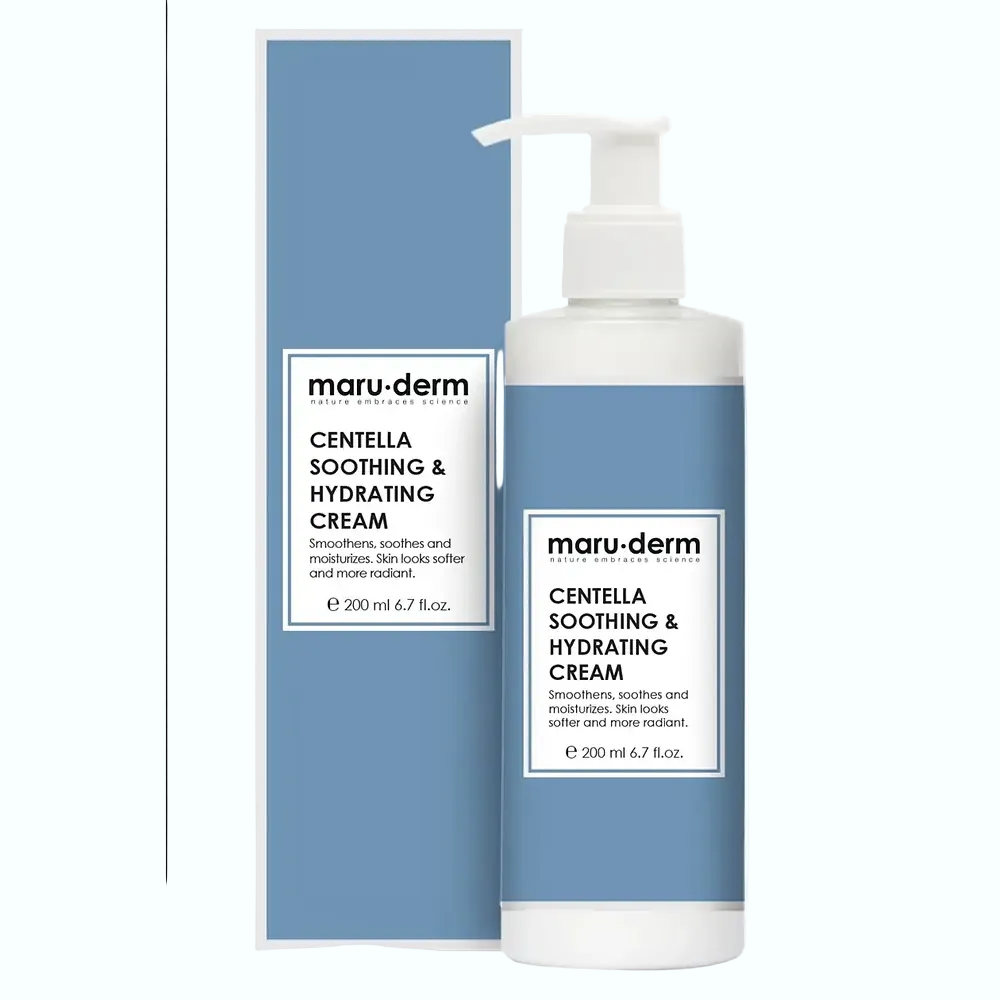 maru.derm Centella Soothing & Hydrating Cream for sensitive skin hydration and barrier repair