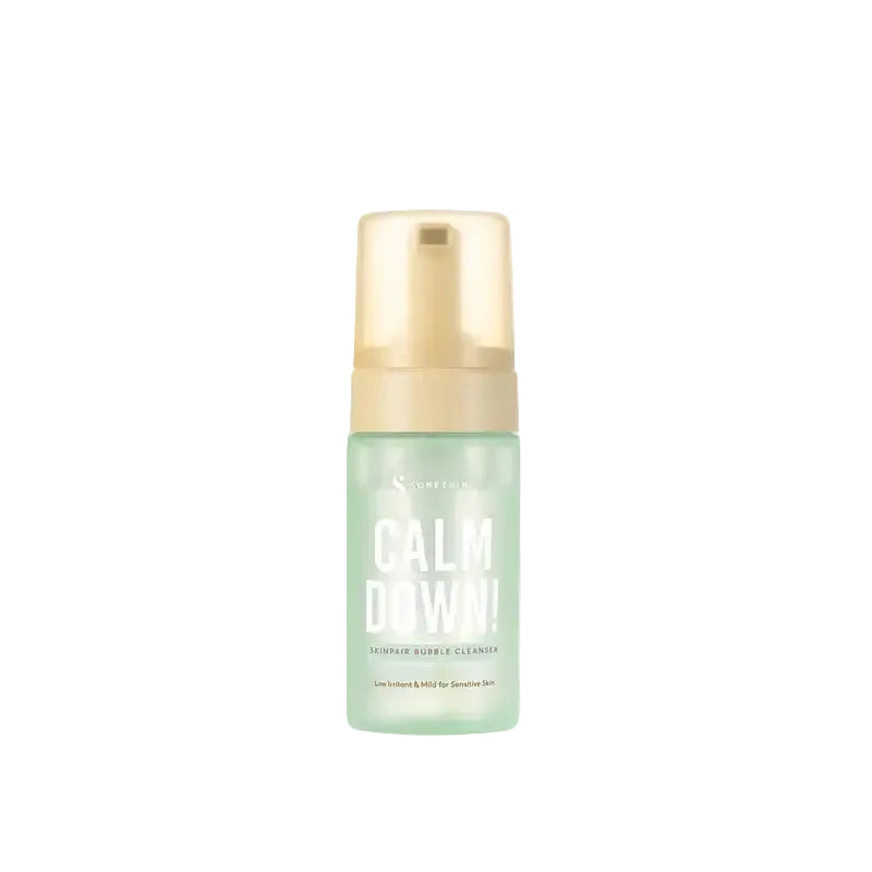 Somethinc Calm Down Skinpair Bubble Cleanser for sensitive skin soothing and barrier repair