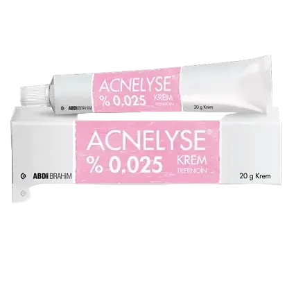 Abdiibrahim Acnelyse Tretinoin Krem prescription retinoid cream for acne and anti-aging