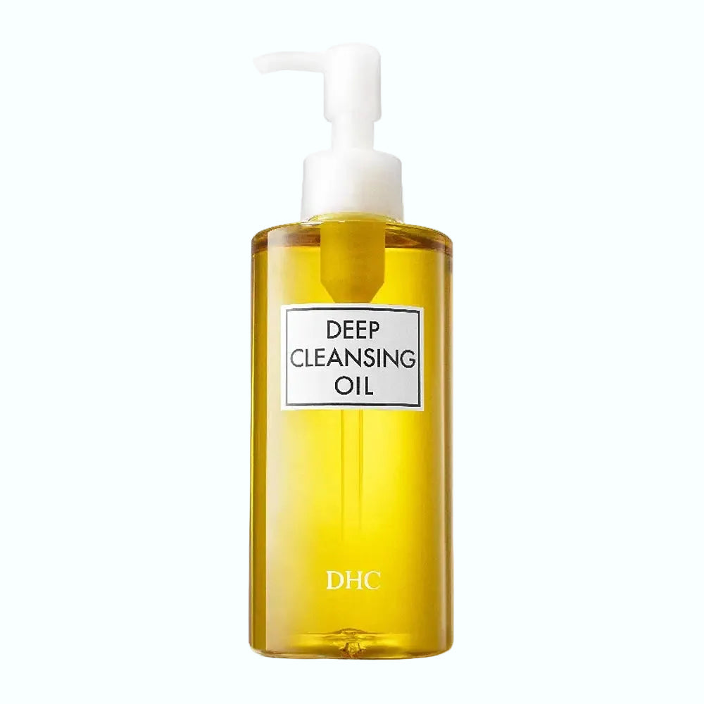 DHC Deep Cleansing Oil makeup remover with olive oil for dry and normal skin