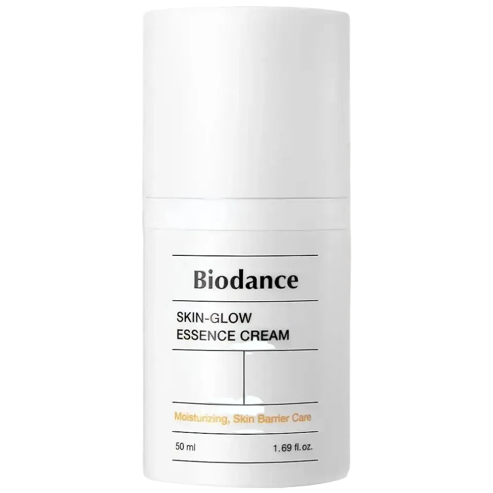 Biodance Skin-Glow Essence Cream moisturizer with hyaluronic acid and ceramides for hydration and barrier repair