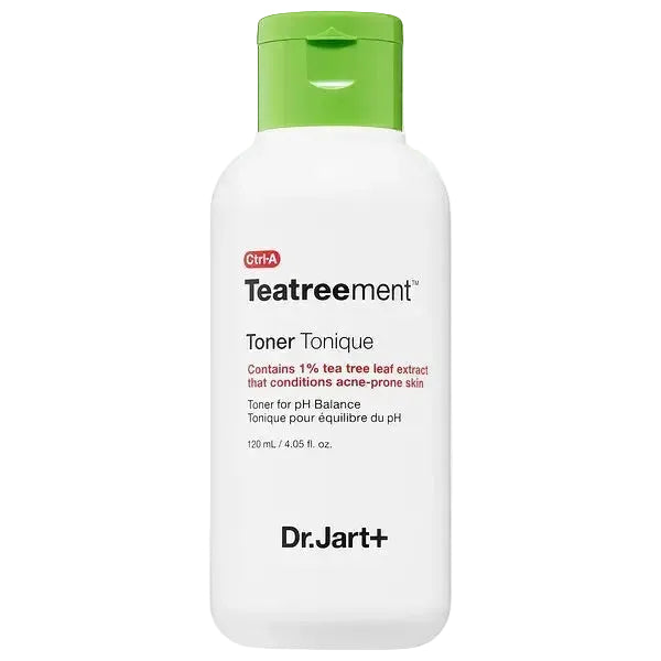 Dr. Jart+ Teatreement Toner for oily and acne-prone skin with tea tree and salicylic acid