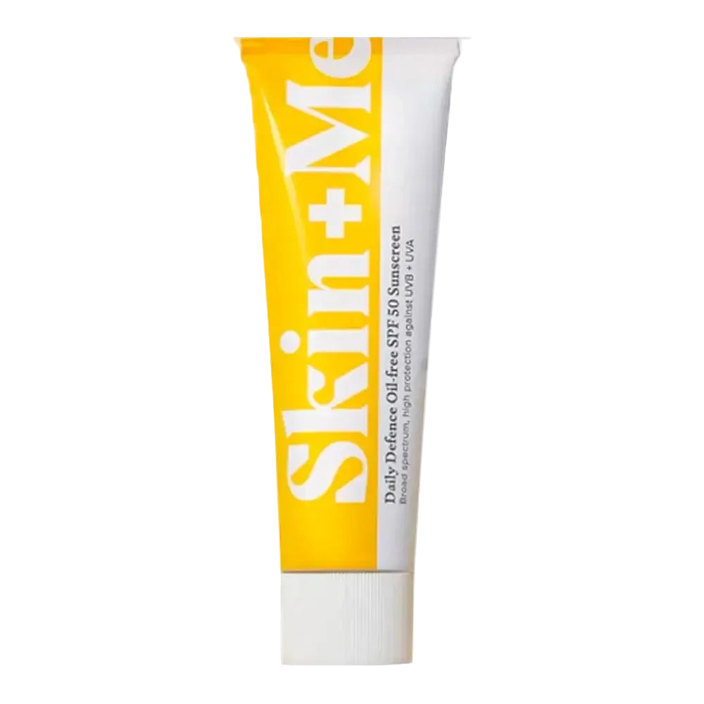 Skin + Me Daily Defence Oil-Free SPF 50 Sunscreen for daily broad-spectrum UV protection