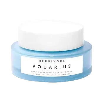 Herbivore Aquarius Pore Purifying Clarity Cream for oily and combination skin with blue tansy and BHA