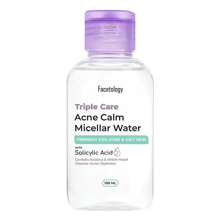 Facetology Triple Care Acne Calm Micellar Water for acne-prone and oily skin with salicylic acid