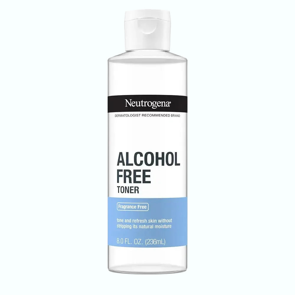 Neutrogena Alcohol-Free Toner for gentle hydration and refreshing skin without harsh alcohol