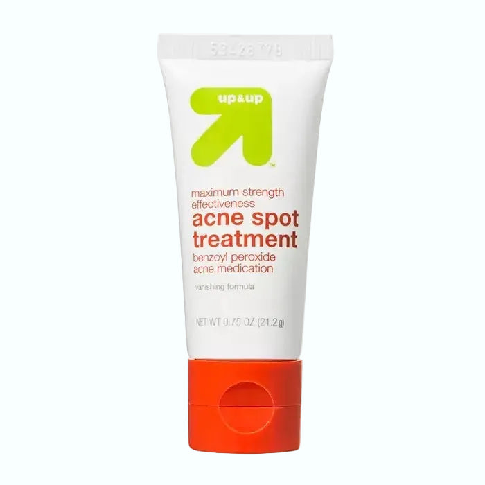 up&up Acne Spot Treatment with benzoyl peroxide for fast acne relief and blemish control