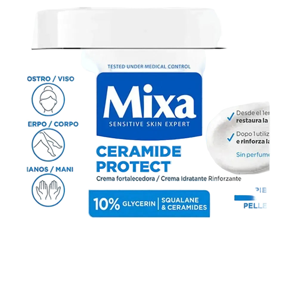Mixa Ceramide Protect Strengthening Cream for very dry and sensitive skin barrier repair