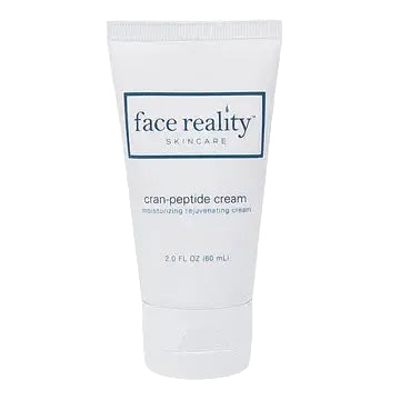 Face Reality Skincare Cran-Peptide Cream moisturizer for dry acne-prone skin with peptides and antioxidants