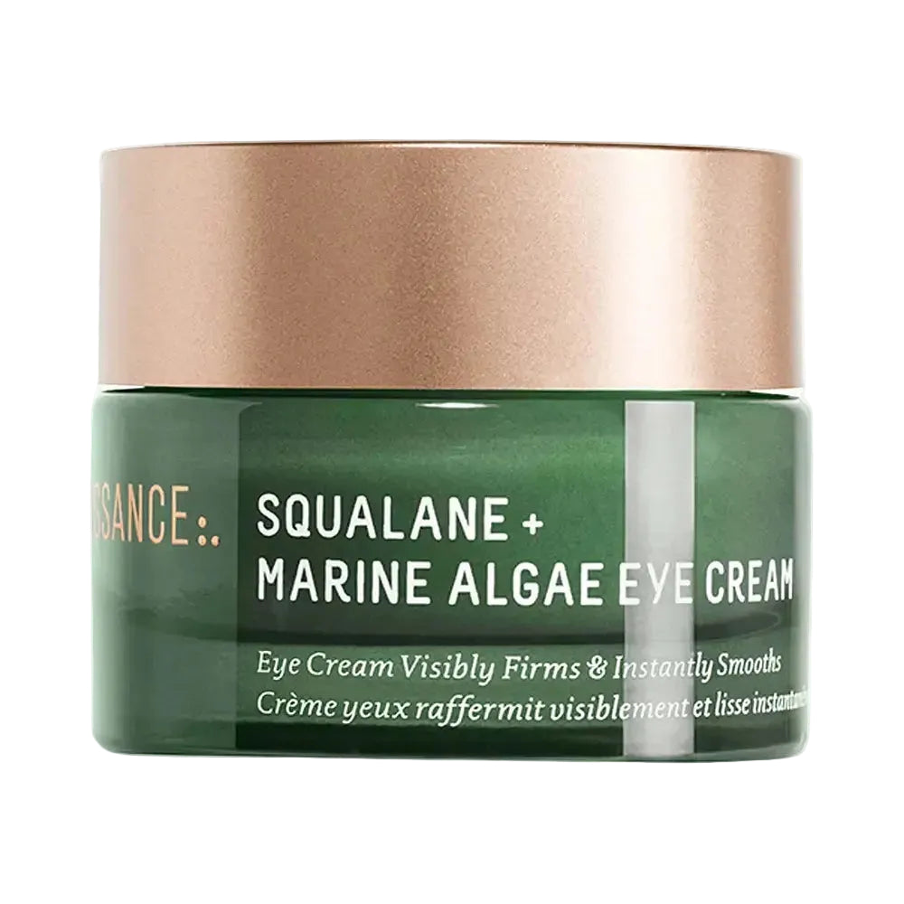 Biossance Squalane + Marine Algae Eye Cream for fine lines, dark circles, and firming delicate eye area