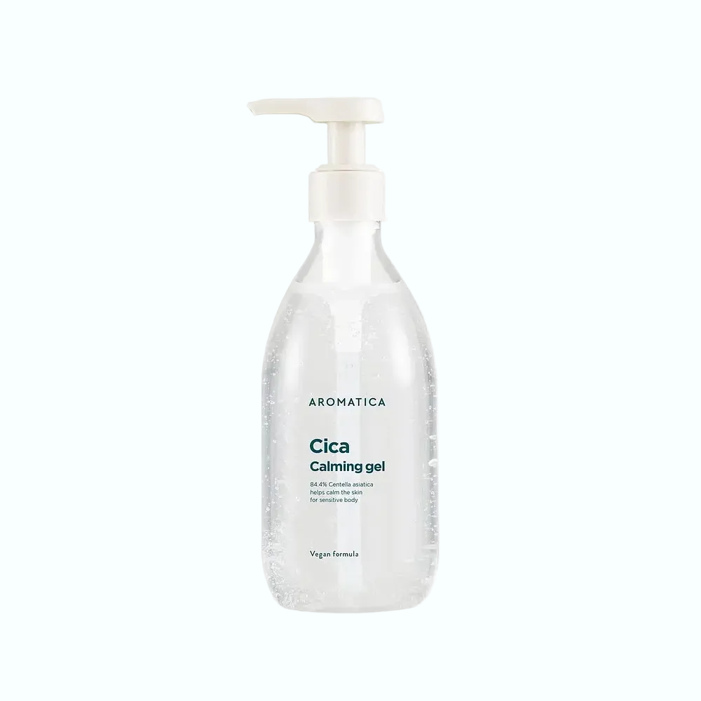 Aromatica Cica Calming Gel with centella asiatica and aloe vera for sensitive skin soothing