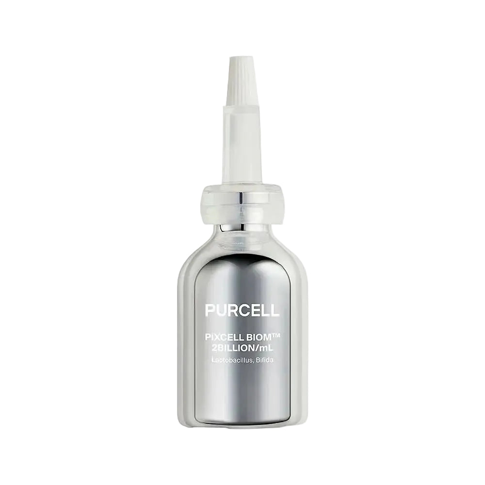 PURCELL Pixcell Biom 2 Billion/mL probiotic ampoule for barrier repair and sensitive skin soothing