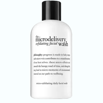 philosophy The Microdelivery Exfoliating Facial Wash with desert earth for smooth, bright skin