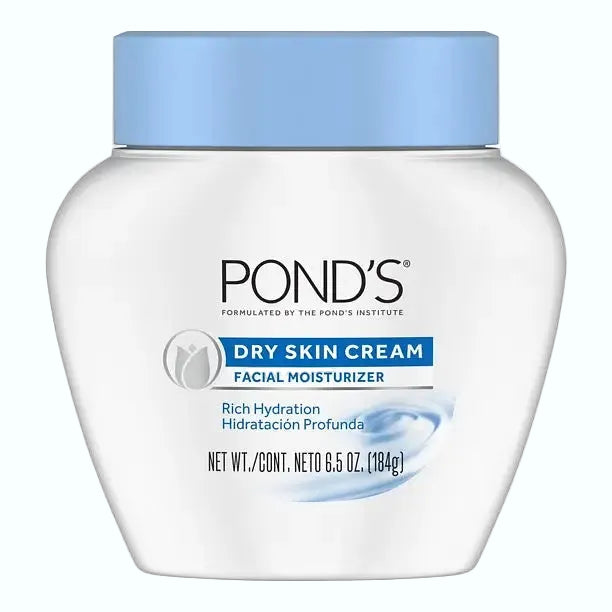 Pond's Dry Skin Cream rich hydrating facial moisturizer for dry and sensitive skin