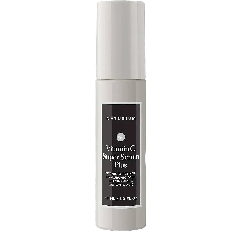 Naturium Vitamin C Super Serum Plus with retinol and niacinamide for brightening and anti-aging