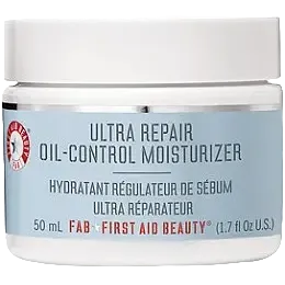 First Aid Beauty Ultra Repair Oil-Control Moisturizer for oily skin hydration and mattifying shine control