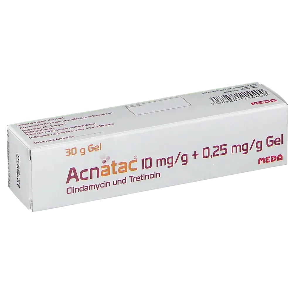 AcneVit acnatac prescription acne gel with clindamycin and tretinoin for treating acne vulgaris