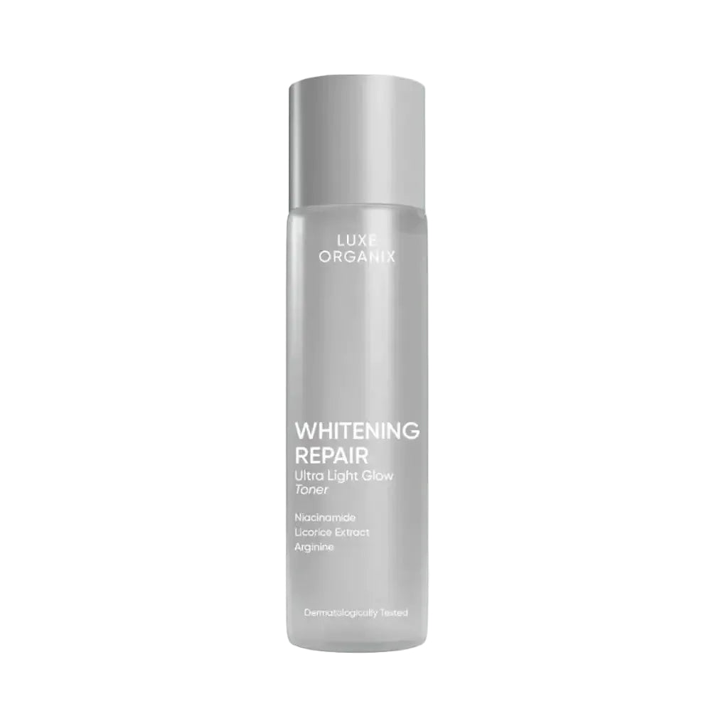 Luxe Organix Whitening Repair Ultra Light Glow Toner for brightening and pore minimizing