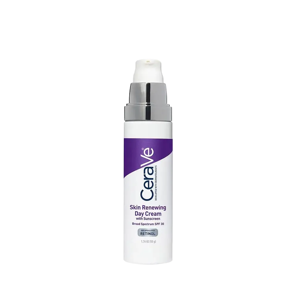 CeraVe Skin Renewing Day Cream SPF 30 anti-aging moisturizer with retinol and ceramides