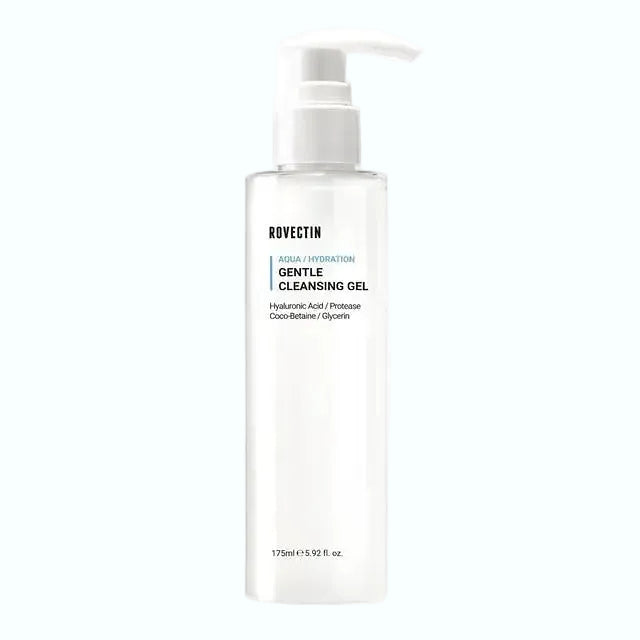 Rovectin Aqua Hydration Gentle Cleansing Gel low-pH hydrating cleanser for sensitive skin