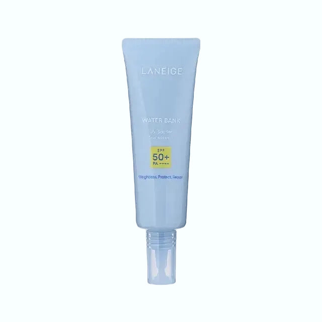 Laneige Water Bank UV Barrier Sunscreen SPF 50+ for hydration and UV protection