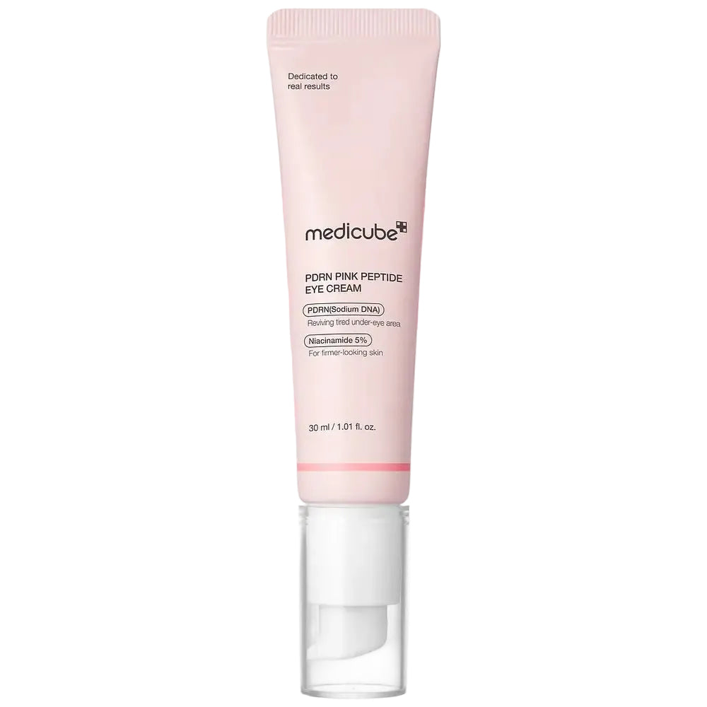 MediCube PDRN Pink Peptide Eye Cream for dark circles, fine lines and brightening