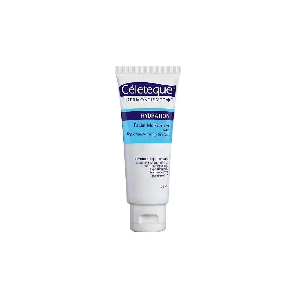Celeteque Facial Moisturizer for hydration and sensitive skin