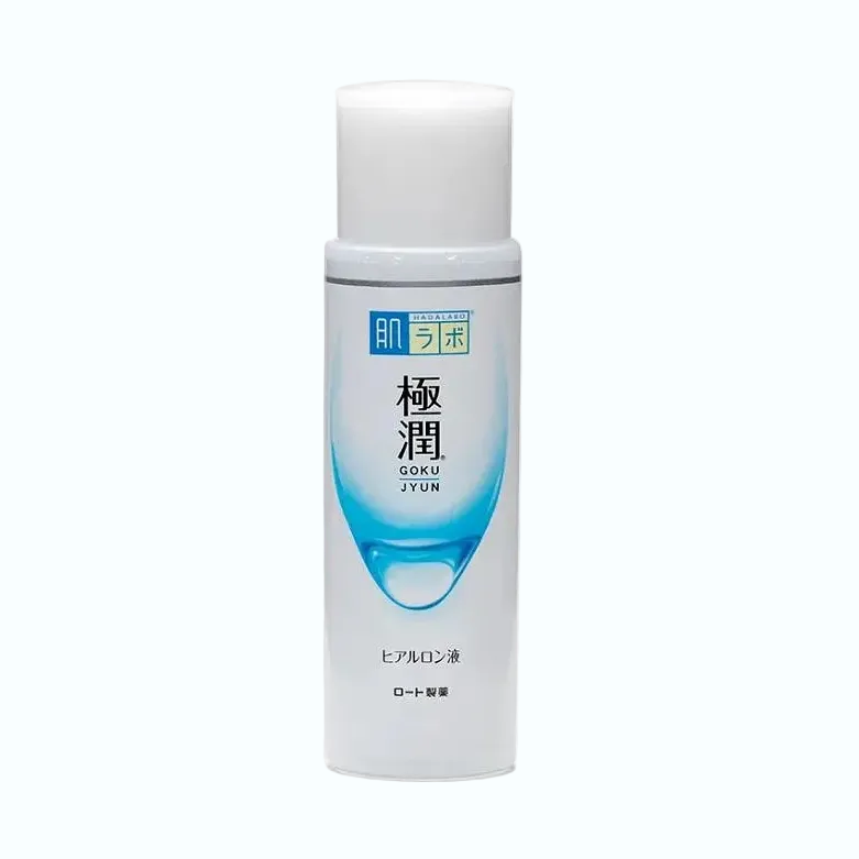 Hada Labo Gokujyun Lotion hyaluronic acid toner for hydrating dry, sensitive skin