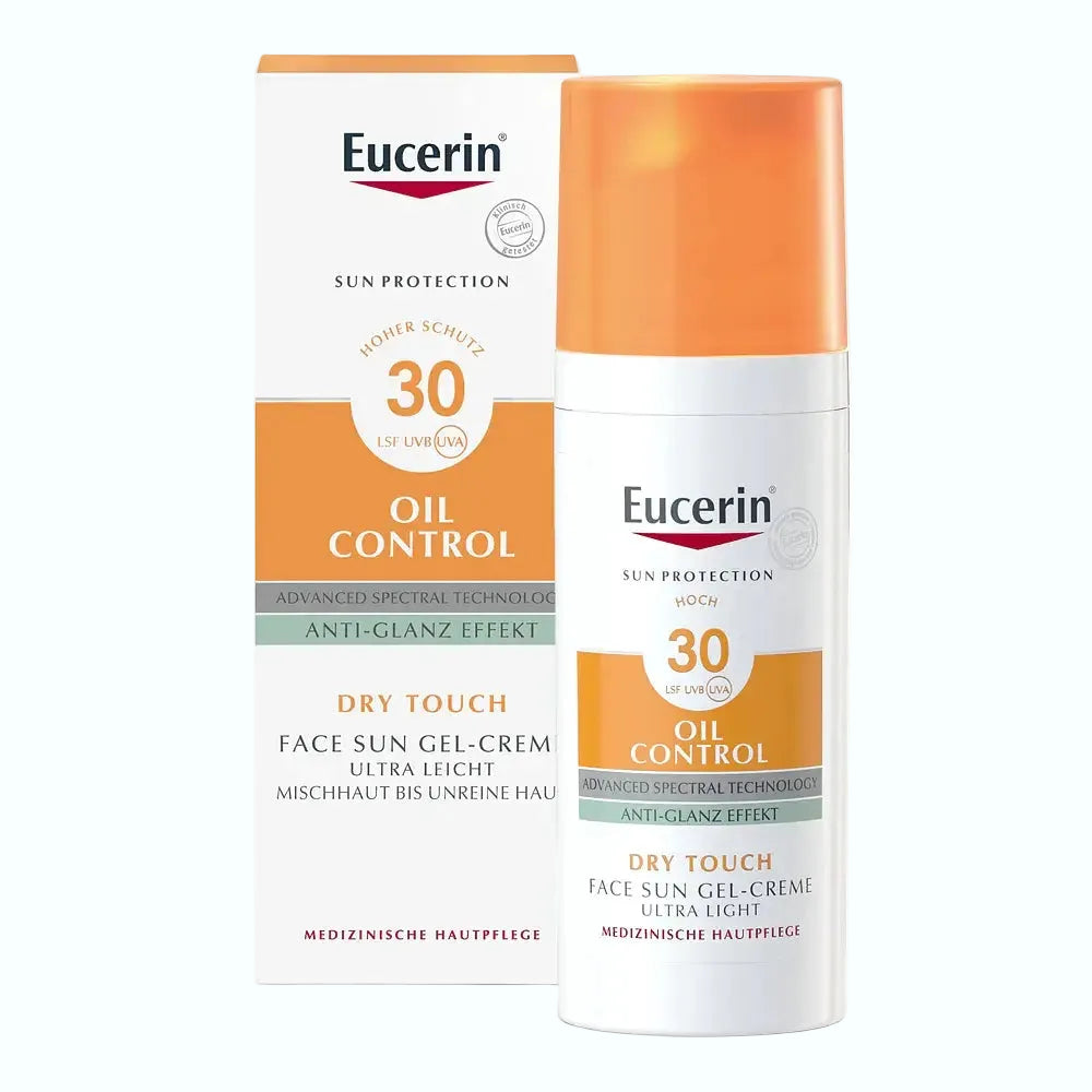 Eucerin Sun Gel-Cream Oil Control SPF 30 for oily skin with mattifying effect