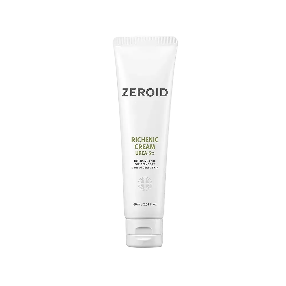 Zeroid Richenic Cream Urea 5% intensive moisturizer for severely dry and cracked skin barrier repair